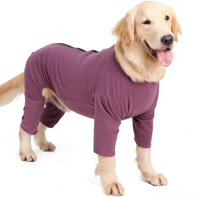 Combinaison de Récupération Chirurgicale pour Chien de Grande et Moyenne Taille, Pyjama pour Chien, Protection Complète contre l'Effilochage et le Léchage, Alternative au Cône
