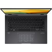 Asus Zenbook 14 OLED UM3402 UM3402YA-DS71 14 Notebook - 2.8K - 2880 x 1800 - AMD Ryzen 7 5825U Octa-core (8 Core) - 8 GB Total RAM - 8 GB On-board Memory - 512 GB SSD - Jade Black