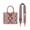 Deep Pink, variant on Wrangler Women's Boho Aztec Tote Bag - Stylish Shoulder Purse with Top Handle Satchel Design, Deep Pink