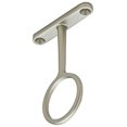 Sturdy Steel Center Closet Rod Support Bracket for Standard 15/16