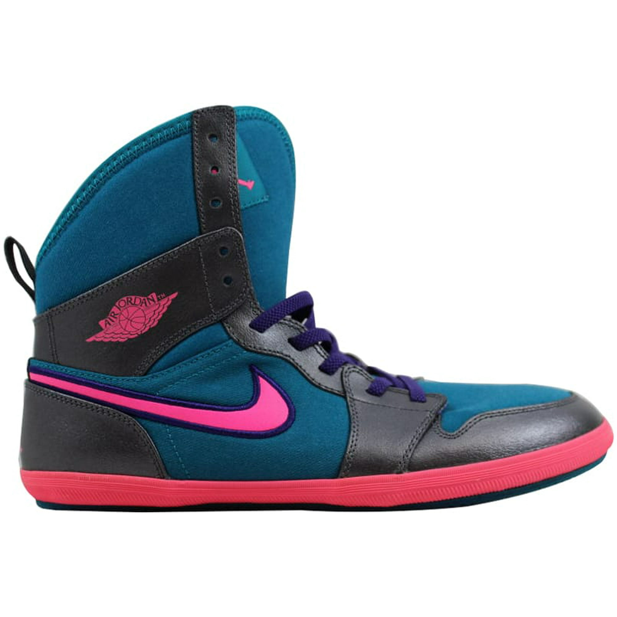Nike Air Jordan 1 Skinny High Tropical Teal Digital Pink Metallic Dark Grey 602656 309 Grade School Size 7Y Walmart