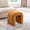 Cognac, variant on ONEVOG Upholstered Velvet Ottoman Foot Stool, Modern U-Shaped Arch Accent Stool for Living Room Bedroom, Rust