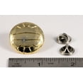 thumbnail image 3 of Soccer Ball, Football, Futbol, Gold Plated, Metal, Hat, Lapel, Brooch, Pin, Pins, Jewelry, Made in USA, Many Sports Available. Creative Pewter Designs. AG500, 3 of 8