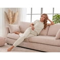 thumbnail image 3 of MOYIKO Two Piece Sets for Women Lounge Sets Casual Short Sleeve Tops and Long Pants Vacation Travel Summer Outfits, 3 of 7