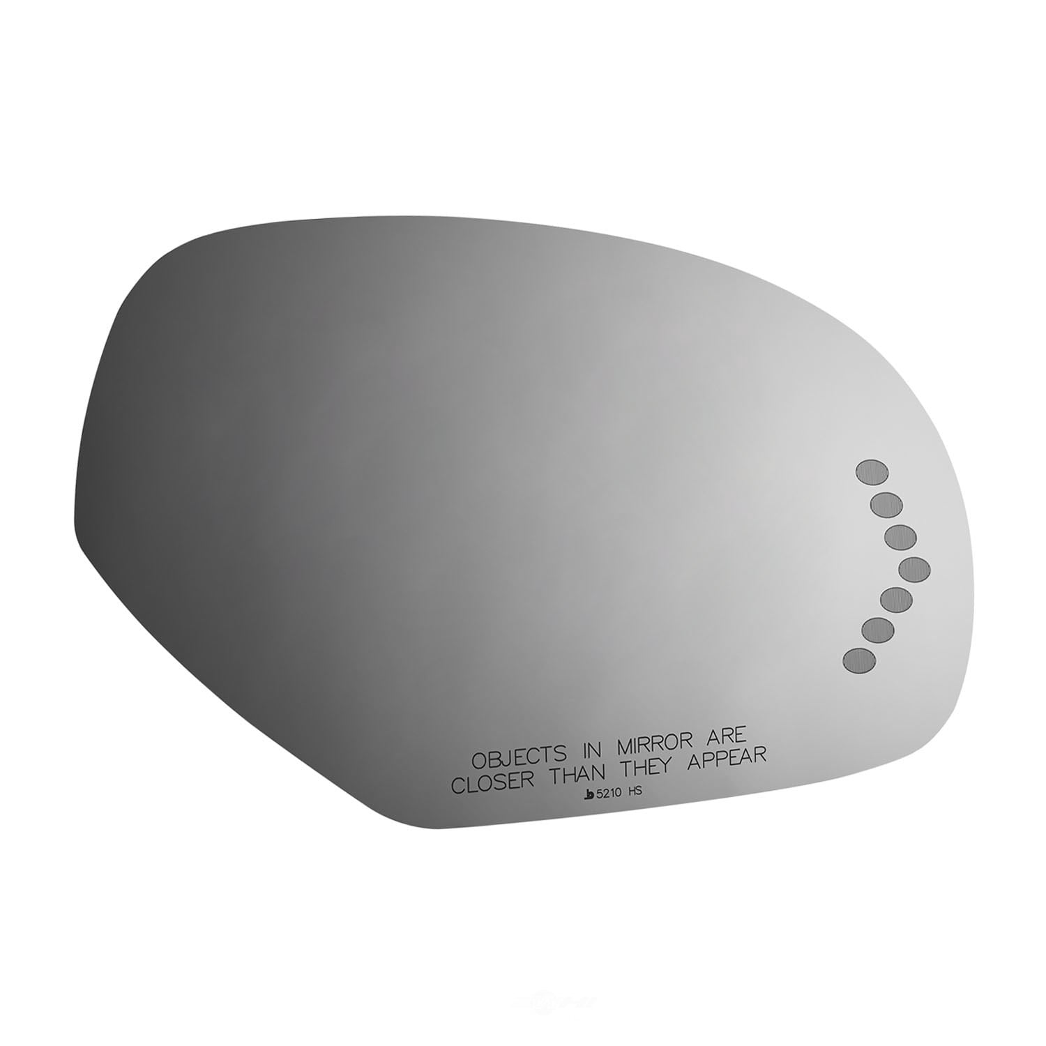 Burco Side View Mirror Replacement Glass - Clear Glass - 5210HS