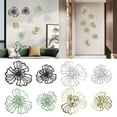 thumbnail image 2 of Artistic Metal Wall Accent, Multicolors Layered Floral Sign for Home Elegances Rusts Resistant Metal Decors, 2 of 9