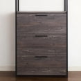 thumbnail image 4 of Newboti Furniture Monica Wood Walk-in Closet with Three Drawers and One Shelf in Rustic Gray 17435, 4 of 5