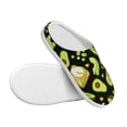thumbnail image 3 of Lsque Avocado Toast Pattern Womens Comfort Cotton on Scuff With Memory Foam and Anti-skid Sole Slipper-44/45, 3 of 7