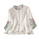 thumbnail image 1 of Vestidos Casuales Para Mujer, Blusas De Mujer De Moda Camiseta estampada de moda para mujer, blusa informal de manga 3/4 y cuello redondo, 1 of 3
