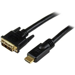 Vision Techconnect HDMI with Ethernet cable 1.6 ft white 4K support Walmart