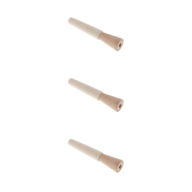 Billuyoard Herramienta de joyería duradera y resistente para pulir anillos, herramientas de palo de pulido de anillos interiores de fieltro, 4,49 Type1 NO1
