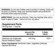 Selenium-100 by Solaray - 100 Capsules
