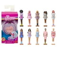 thumbnail image 1 of Barbie Mini Barbie Land Fashionistas Dolls, 1.5-inch Dolls in Blush Compact, Surprise Reveal (Styles May Vary), 1 of 3