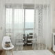 thumbnail image 5 of Naiovety Nuevo tul gasa puerta bufanda cenefas cortina transparente ventana cortinas Blanco 2piezas Naiovety CBP009867, 5 of 6