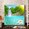 thumbnail image 3 of Cuadros Decorativos Kits de pintura de diamante 5D DIY, taladro redondo completo, paisaje, decoración del hogar, regalo Ndcxsfigh Nuevos Originales, 3 of 5