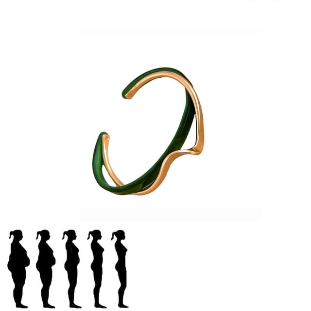 Pulsera abierta Beimu Pulsera con textura de metal Pulsera hinchable Fluido de crecimiento