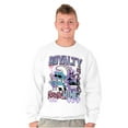 thumbnail image 4 of The Smurfs Kanji Hustle King Royalty Men's Crewneck Sweatshirt Brisco Brands M, 4 of 6