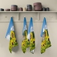 thumbnail image 5 of Dreamtimes Landscape Nature Sunflowers Kitchen Dish Towels, 18 Inch x 28 Inch Dishcloths, Dish Cloths for Washing Dishes Dish Rags and Drying Dishes, 5 of 7