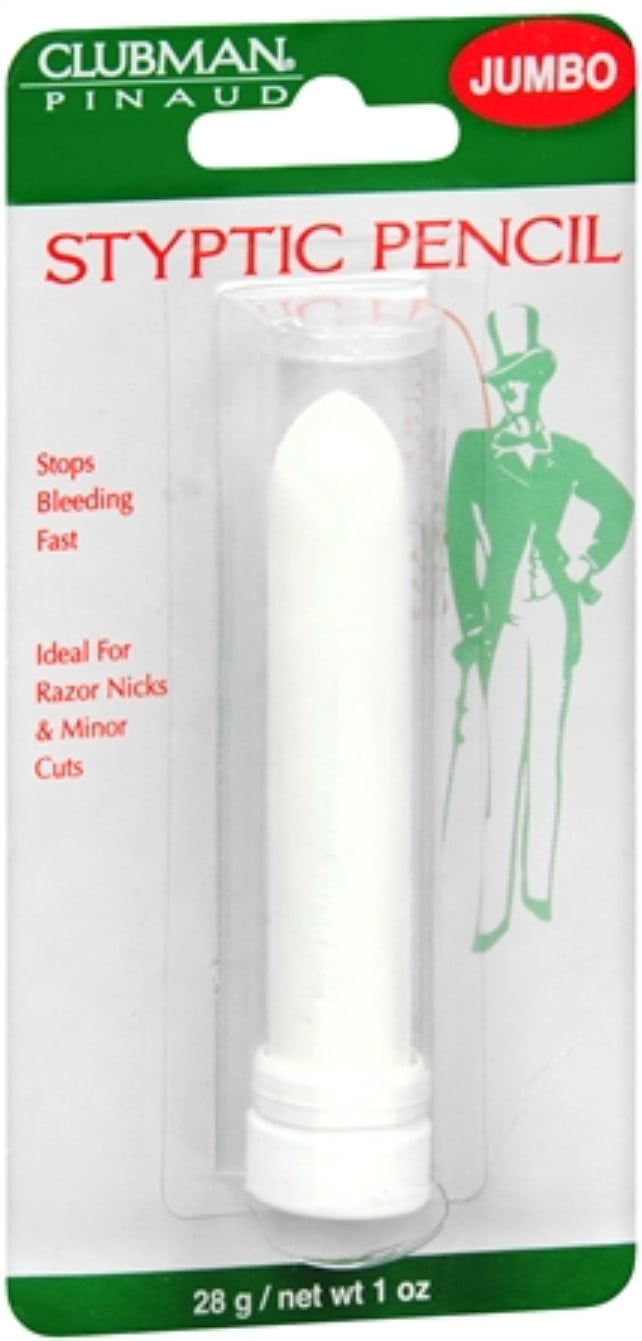 Clubman Jumbo Styptic Pencil for Men, 1 Oz