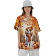 thumbnail image 4 of Happy Thanksgiving Cavalier King Charles Spaniel Give Thanks Fall Beanie Scarf Welcome Hawaiian Shirt Breathable Summer Unisex Merch Dog Lover Gifts - 00020, 4 of 6