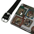 thumbnail image 2 of Funny Western Rustic Lodge Signs Rectangle Leather Luggage Card Suitcase Carry-On ID Tag, 2 of 8