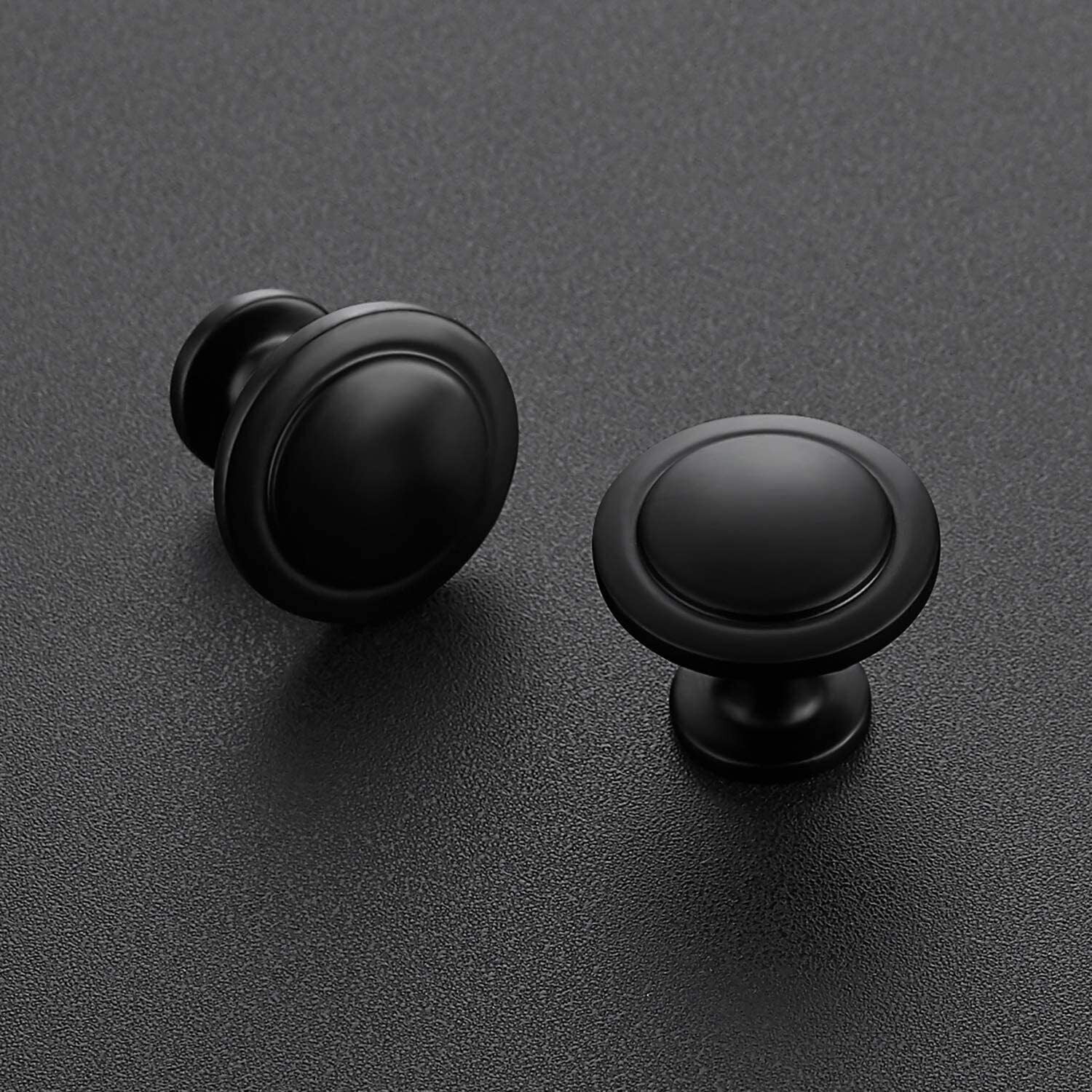 25 Packs Solid Brushed Cabinet Door Knobs Handles Cupboard Drawer Kitchen Pulls