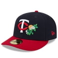 thumbnail image 3 of Men's New Era  Navy/Red Minnesota Twins 2026 Spring Training 59FIFTY Fitted Hat, 3 of 5