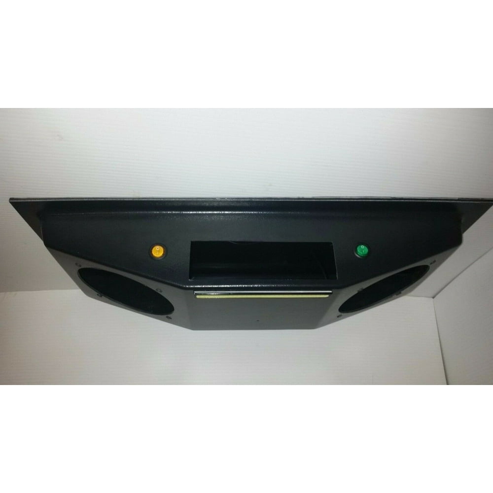 Golf Cart UTV Overhead Stereo Console with Radio 6.5" Speaker Cutouts