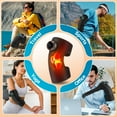thumbnail image 6 of Heated Knee Massager with Vibration, Cordless Heating Knee Brace Wrap, Shoulder Heating Pads for Knee Elbow Brace, 5 Heating Levels, 5 Massage Modes, Knee Warmers for Men and Women, 6 of 11