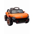 thumbnail image 2 of PINGÜE® Montable Eléctrico Niños Volkswagen® E Buggy®  Licencia Oficial | Control Remoto 2.4 GHz | Batería 12V 4.5AH |8 Km/h | 2 Motores 25W |Luces LED, Música, Radio| ORANGE, 2 of 9