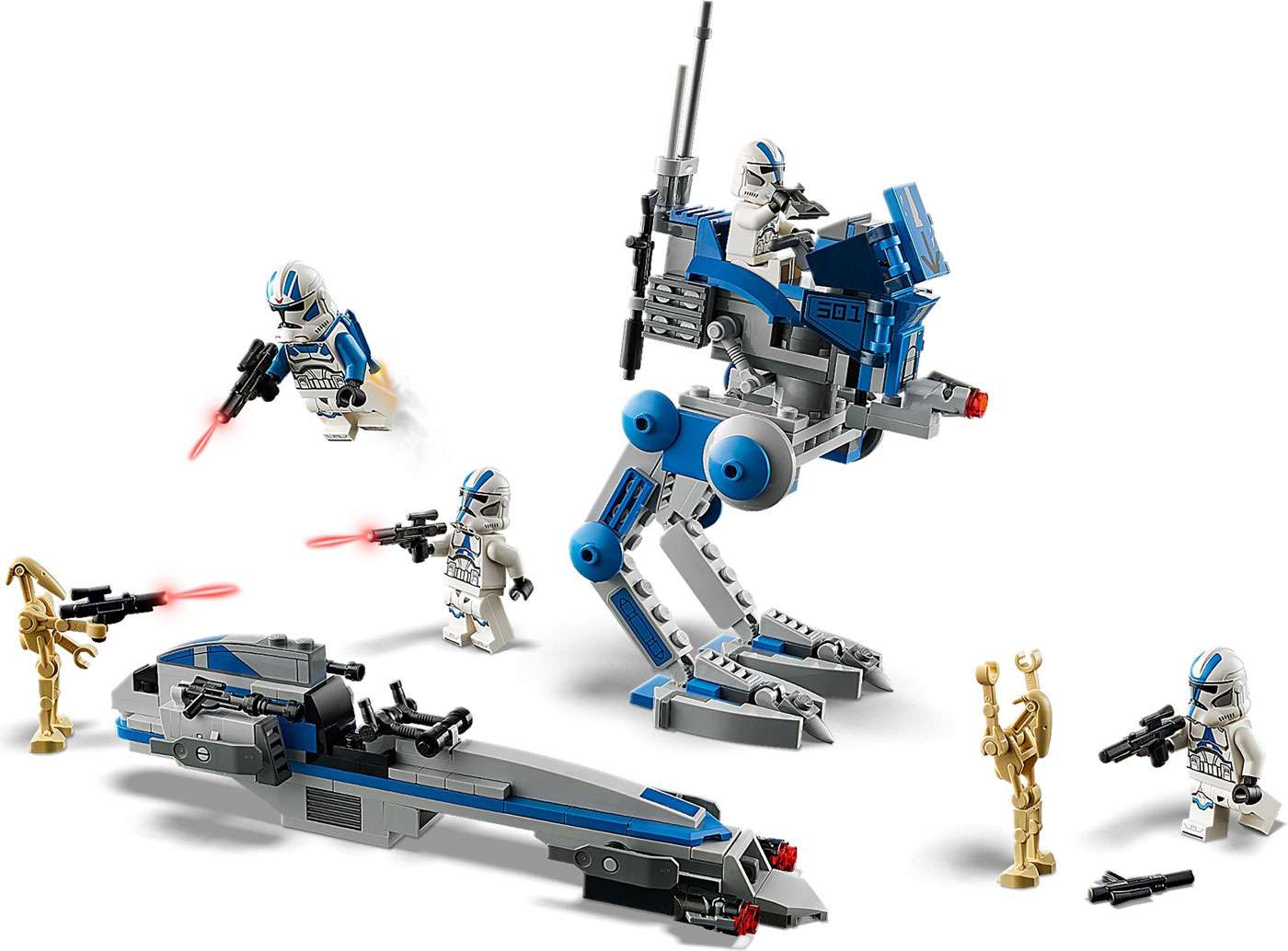 Pre-Owned Star Wars 501st Legion Clone Troopers Set LEGO 75280