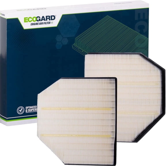 ECOGARD XA10296K Premium Engine Air Filter Fits 2015-2020 BMW M4, 2015-2018 M3, 2019-2021 M2, 2012-2016 M5, 2012-2018 M6, 2014-2019 M6 Gran Coupe, Left and Right