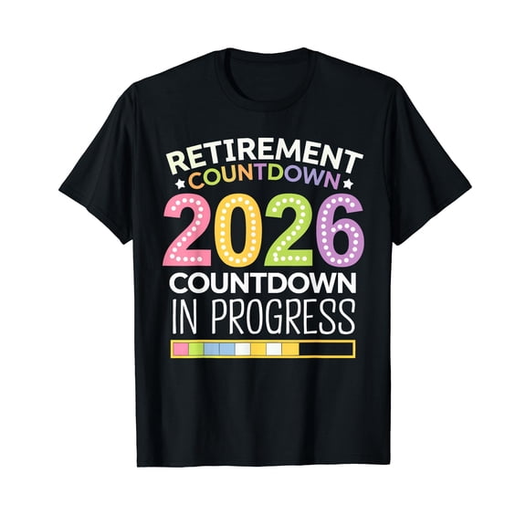 Retirement Class Of 2026 Teacher Countdown Loading Teacher T-Shirt