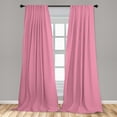 thumbnail image 5 of Ambesonne Pale Pink Curtains, Rococo Style Damask, Pair of 28"x84", Pink Pale Pink, 5 of 5