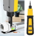 thumbnail image 4 of Ergonomic Plastic-Handled Tool Steel Punch Down Cutter for Precision Cable and Module Installation, 4 of 7