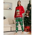 thumbnail image 4 of GYRATEDREAM Christmas Family Pajamas Sets, Christmas Family Matching Pajamas Sleepwear, Xmas Holiday Print Family Pjs Jammies Nightwear Loungewear for 3M-4XL, 4 of 8