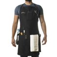 thumbnail image 1 of Delantal Asaya Chef para barbacoa y trabajo con abrebotellas y toalla, 1 of 6
