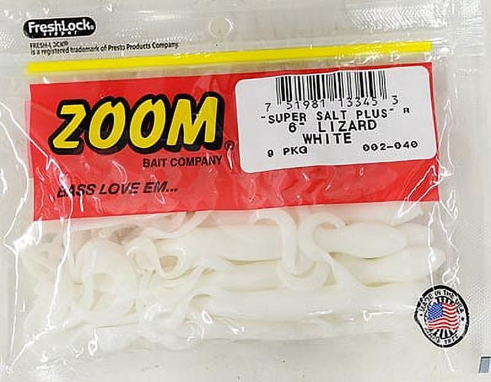 (2 pack) Zoom Lizard 6'' White 9pk