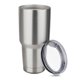 thumbnail image 1 of Vaso con tapa de 30 oz, vaso de viaje de doble pared con aislamiento al vacío de acero inoxidable, taza de café aislada duradera, taza térmica con tapa a prueba de derrames, 1 of 5