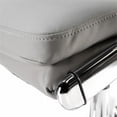 thumbnail image 4 of Bush Cabot High Back Faux Leather Executive Office Chair in Light Gray, 4 of 6
