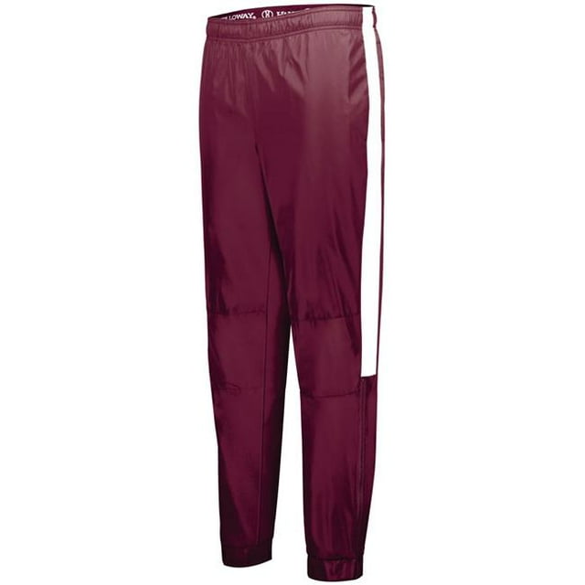 Adult Seriesx Pant, Maroon & White - Medium