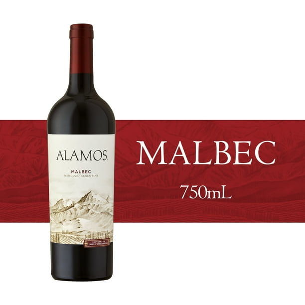 Alamos Malbec Red Wine, 750mL