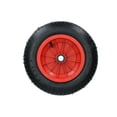 thumbnail image 2 of 14" Red Wheelbarrow Wheel Tyre Launching 3.50 - 8 Light Weight 4ply  1" Bore, 2 of 3