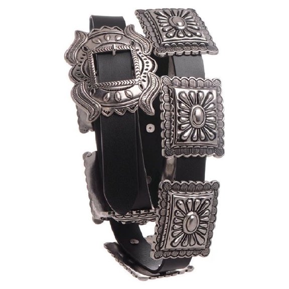 Nomad Creek Women's Metal Concho Belts