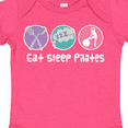 thumbnail image 4 of Inktastic Eat Sleep Pilates Girls Baby Bodysuit, 4 of 5