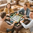 thumbnail image 7 of Cute Cat Mahjong Mat for Table, 31.5*31.5in Anti Slip American Mahjong Table Cloth, Noise Reduction, Neoprene Mah jongg Mat with Carrying Bag & 3 Dices, Mahjong Sets Gift, Board Tile Games Mats, 7 of 7