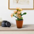 thumbnail image 4 of Artificial Bonsai Aesthetic Fine Workmanship Exquisite Living Room Artificial Rose Bonsai, 4 of 4