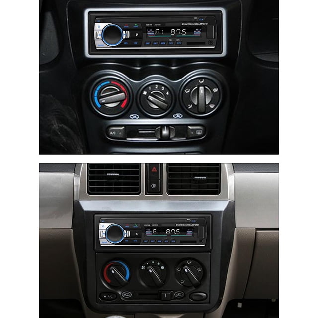 Reproductor de MP3 incorporado en el tablero USB Bluetooth Receptor de medios digitales para automóvil Manos libres Soledad Reproductor de MP3 para automóvil Bluetooth