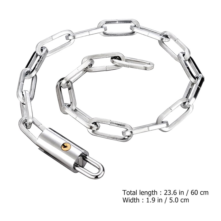 Cut Proof Chain Bike Chain Lock Sturdy Chain Lock Bike Safety Lock