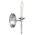 thumbnail image 2 of Livex Lighting Williamsburgh 1-Light Wall Sconce in Antique Brass, 2 of 4